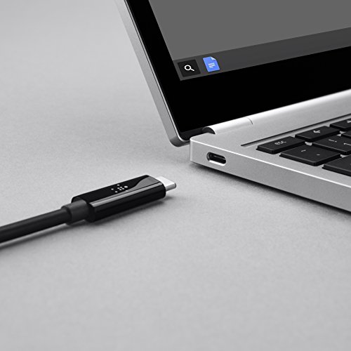 Belkin Thunderbolt 3 USB-C to USB-C 3.3 ft Cable – Ultra-Fast 20 Gbps Data Transfer & 10 Gbps for USB 3.1 Devices – Perfect for 4 K Ultra HD Displays – Durable Design for Enhanced Compatibility & Power Delivery – Essential Accessory for Professionals & Tech Enthusiasts