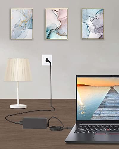 High-Speed 65 W USB-C Laptop Charger for Lenovo Think Pad, Yoga, Chromebook – Universal Compatibility & Enhanced Power Delivery for Efficient Charging Solutions