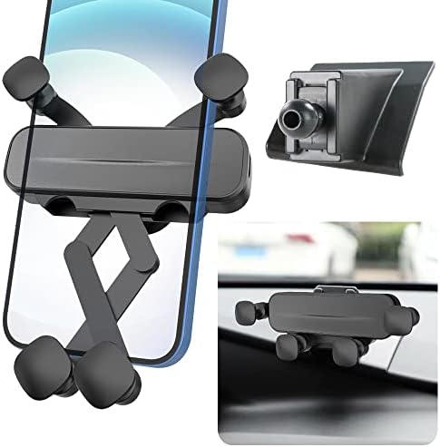 Ford Explorer Car Phone Holder Mount (2020-2024) – Premium Gravity Smartphone Bracket with 360-Degree Rotation for Ultimate Accessibility and Style – Tool-Free Installation for All Smartphone Sizes – Enhance Your Driving Experience with Sleek Interior Décor
