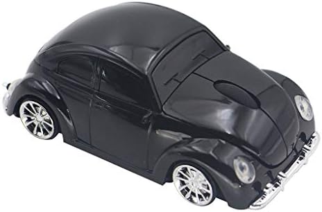 VW Beetle Wireless Sports Car Mouse – Fun & Functional 2.4 GHz Optical Mouse for Computers & Laptops, Ergonomic Design with LED Light, Glossy Finish, Perfect for Home & Office Use