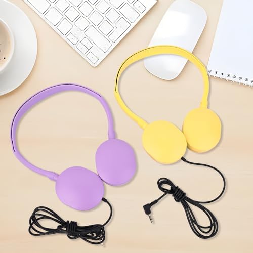 Colorful Classroom Headphone Set – 15-Pack Wired Earphones for Students, Teens, and Adults | Perfect for Group Learning, Multimedia Activities, and School Engagement | Comfortable, Durable Design with Broad Device Compatibility