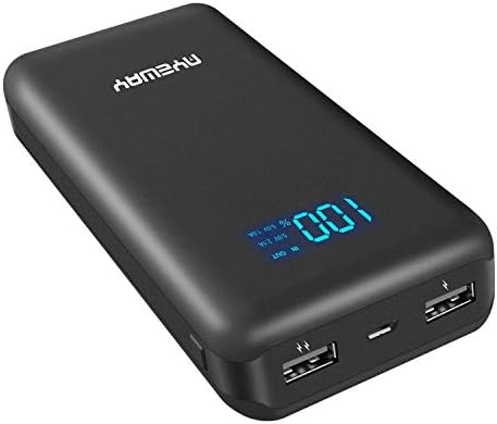 High-Capacity Ayeway 26800 m Ah Portable Power Bank with Dual USB Output and Digital Display – Fast Charging for i Phone, Samsung, and More – Ultimate Travel Companion for On-the-Go Charging High-Capacity Ayeway 26800 m Ah Portable Power Bank with Dual USB Output and Digital Display – Fast Charging for i Phone, Samsung, and More – Ultimate Travel Companion for On-the-Go Charging