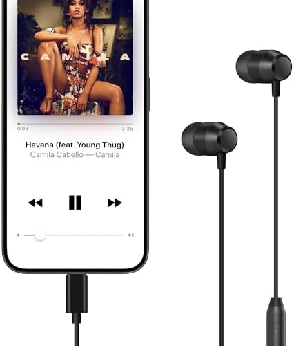 Enhance Your Audio Journey with USB C Wired Earbuds – Premium In-Ear Magnetic Earphones with Built-in Microphone for Effortless Hands-Free Calling, Seamlessly Compatible with i Phone 15/15 Pro, Samsung Galaxy S23/S22/S21, and Google Pixel 7/6/5/4 – Lightweight, Ergonomic Design for Ultimate Comfort and High-Fidelity Sound Experience