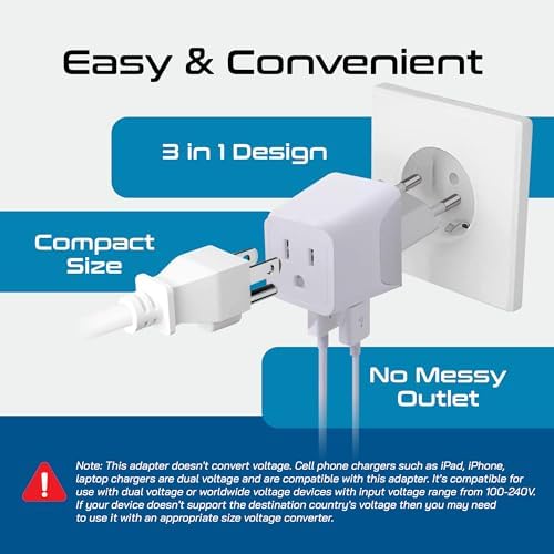 Compact Dual USB Travel Adapter for Effortless Charging in Australia, New Zealand, and China – Essential Type I Plug for Phones, Tablets, and Cameras – Quick Charge Capability with Universal Compatibility for Hassle-Free Global Adventures