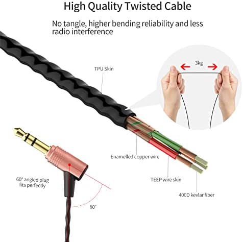 Sound MAGIC E50 Wired Earbuds – Premium Hi-Fi In-Ear Monitors with Noise Isolation and Comfortable Fit – Perfect for Music Lovers, Musicians, and Audiophiles – Ergonomic Design, Enhanced Device Compatibility, and Exceptional Sound Quality in Striking Blue Finish