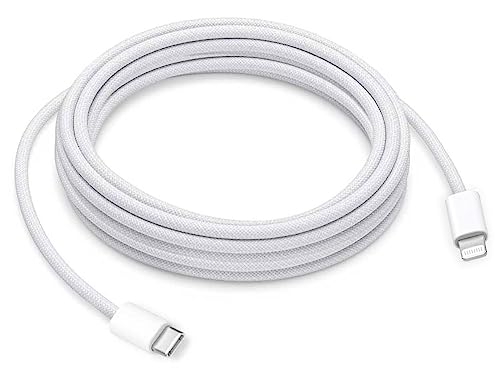 10 FT Woven Lightning to USB C Charging Cable – Premium Fast Charger for i Phone & i Pad – Tangle-Free Durability with Enhanced Length for Ultimate Flexibility – High-Quality, Reliable Performance for Home & Travel – Ideal for Apple Devices Including i Phone 14 Pro, 13, 12, SE 2 nd & More