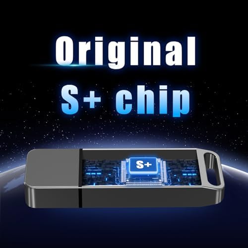 EASTBULL 256 GB High-Speed USB 3.0 Flash Drive with USB C Adapter & Keychain – Sleek Metal Design for Ultimate Portability, Fast Data Transfers, and Enhanced Compatibility for All Devices