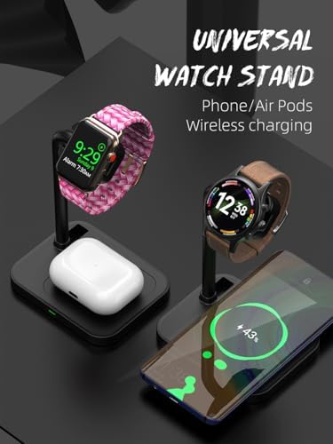 Advanced 2-in-1 Charging Station for i Watch & i Phone – Fast Charging Dock for i Phone 16/15/14/13/12/11/X/8, i Watch Series Ultra/10/9/8/7/6/SE/5/4/3/2/1, and Air Pods 2/3/4 – Elegant White Design for Optimal Device Organization and Speed Boost