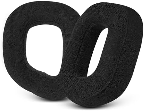 Ultimate Comfort Upgrade for Corsair HS80 RGB Gaming Headsets – Replacement Ear Pads with High-Density Noise-Canceling Foam and Breathable Mesh for Enhanced Sound Isolation and Long-Lasting Gaming Enjoyment