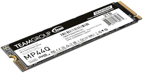 TEAMGROUP MP33 256 GB NVMe SSD – Ultra-Fast M.2 2280 Solid State Drive for Unmatched Performance Enhancement – Exceptional SLC Cache 3 D NAND TLC, PCIe Gen3 x4, Ideal for Gaming & Productivity – Experience Lightning Read Speeds Up to 1600 MB/s and Write Speeds Up to 1000 MB/s – Transform Your System with Unrivaled Efficiency & Reliability