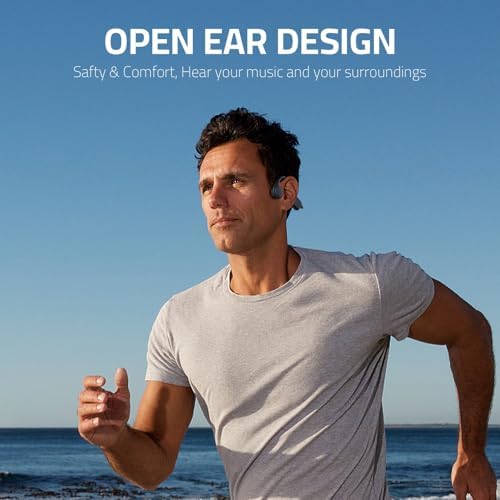 Revolutionize Your Swim: Bluetooth 5.3 Bone Conduction Headphones with 8 GB MP3 Storage – IPX8 Waterproof Open Ear Design for Ultimate Audio Enjoyment and Safety During Workouts