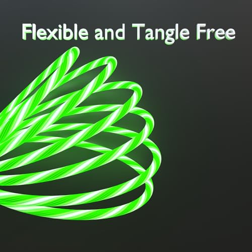 Illuminate Your Charging Experience with the 6.6 FT Light Up USB Type C Charger Cable – 3 A Fast Charge LED Cord for i Phone 16/15 Series & Samsung Galaxy S20/S10/S9/S8, LG V40/V30 – Stylish, Durable, and Enhanced Compatibility for Modern Devices