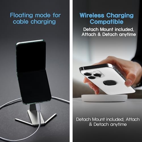 Elevate Your Smartphone Interaction with the Lookstand Compact Pro Steel: All-in-One 360° Rotating Magnetic Car Mount and Ergonomic Phone Holder for i Phone and Beyond – Ultimate Travel Companion for Seamless Selfies, Streaming, and Navigation on the Go