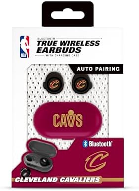 SOAR NBA True Wireless Earbuds V.2 – Elevate Your Audio Experience with State-of-the-Art Bluetooth 5.0, Exceptional Sound Quality, and Official NBA Branding for Ultimate Fan Engagement, Designed for Comfort and Hands-Free Convenience