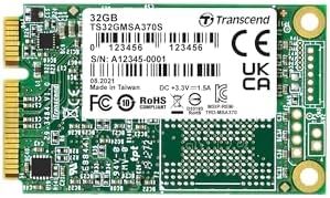 Elevate Your Computing Experience with Transcend 64 GB m SATA SSD – Ultra-Fast SATA III Solid State Drive for Ultrabooks, Desktops, and Tablets – Achieve Lightning Speeds Up to 530 MB/s with Reliable DRAM Cache & MLC Technology for Exceptional Performance and Seamless Compatibility