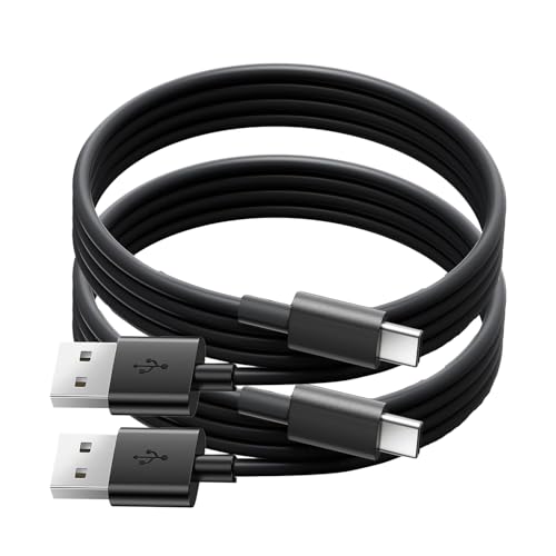 2-Pack 3.3FT iPhone 16 CarPlay Cable for iPhone 15/16/16 Pro Max/Plus Charger Cable, USB A to USB C Cable Compatible Apple Sir TV 4K Remote, CarPlay Type C Adapter Chargomg Cable Power Cord (Black) – Enhanced Compatibility and Speed