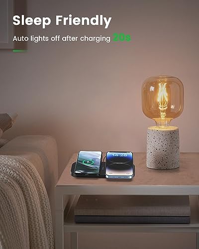 Revolutionize Your Charging Routine with the 2 in 1 Wireless Charger – Fast, Multi-Device Power Station for i Phone 16/15/14/13/12/11 & Air Pods 3/2/Pro – Sleek, Portable Design for Effortless Organization & Enhanced Performance