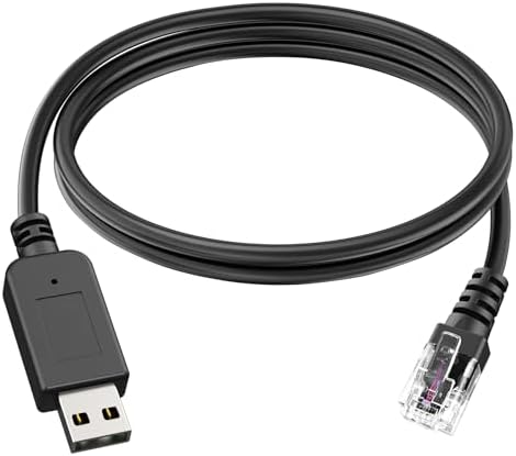 USB to RJ11 Radar Detector Power Cable – 9.84 ft Durable Accessory for Escort MAX 360, Uniden R1/R3/R4, Passport 9500 i, Radenso XP, Beltronics STI – Enhance Detection & Road Safety – Ideal for Long Trips & Daily Commutes – Reliable Plug-and-Play Solution for Optimal Performance and Peace of Mind
