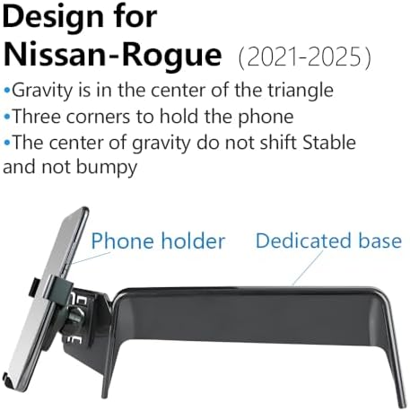 Premium Car Phone Holder for Nissan Rogue (2014-2020) & Rogue Sport (2017-2022) – Stylish Mobile Mount for Enhanced Safety & Navigation Convenience in SUVs Elevate your driving experience with this meticulously engineered car phone holder, tailored specifically for Nissan Rogue models from 2014 to 2020 and Rogue Sport vehicles from 2017 to 2022. This innovative mobile mount not only enhances the aesthetic appeal of your SUV’s interior but serves as a practical solution for safe navigation and accessibility to your mobile device while driving. Crafted from durable materials for long-lasting performance, this sleek accessory seamlessly integrates into your vehicle’s decor, providing a modern touch without compromising style. Its intuitive, tool-free installation ensures a hassle-free setup, allowing you to enjoy hands-free navigation right away. Designed for secure grip and stability, this phone holder minimizes distractions, making it essential for both daily commutes and longer journeys. Easily access GPS, music, and calls, all while keeping your attention focused on the road ahead. Upgrade your vehicle’s functionality and elegance with this indispensable car phone holder today!