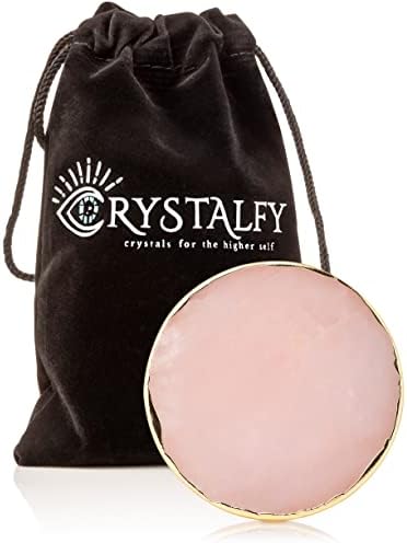 Transform Your Mobile Experience with CRYSTALFY White Clear Quartz Druzy Crystal Phone Grip – Versatile Kickstand & Unique Gemstone Top for i Phone, i Pad, Kindle & More – Handcrafted Natural Accessory with Enhanced Adhesion and Customizable Design – Perfect for Style, Functionality, and Gifting