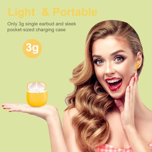 Light Pink Bluetooth 5.3 Wireless Earbuds – Exceptional Noise Cancelling Sports Headphones with IP7 Waterproof Design for Unmatched Outdoor Performance – 32 Hours of Playtime & Quick USB-C Charging for Ultimate Audio Convenience
