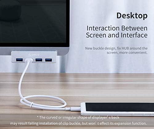 Discover the ORICO Aluminum 4-Port USB 3.0 Hub – Your Essential Desktop Connectivity Solution for Seamless Data Transfer and Enhanced Organization. Featuring a stylish clamp design, this USB splitter effortlessly attaches to your monitor or desk, optimizing your workspace without sacrificing aesthetics. With four high-speed USB 3.0 ports delivering data transfer rates up to 5 Gbps, you can connect multiple devices like external drives and keyboards with ease. The durable aluminum construction not only provides exceptional heat dissipation but also adds a touch of modern elegance to your setup. Included is a generous 4.92 FT USB data cable for increased flexibility and reach. Lightweight and compact, this hub is perfect for both home and office use, ensuring you stay connected wherever you go. Experience superior performance and reliability with the ORICO USB Hub – the perfect blend of functionality and style for tech-savvy professionals. Note: This model does not include a power adapter, making it an ultra-portable accessory for your digital life.
