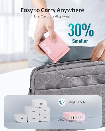 Revolutionize Your Charging Routine with the 100 W Ga N 6-Port USB C & A Power Station – Ultimate Fast Charging Hub for i Phone, i Pad, Samsung, and Android Devices – Compact Cube Design with Smart Power Management for Efficient Multi-Device Charging Solutions