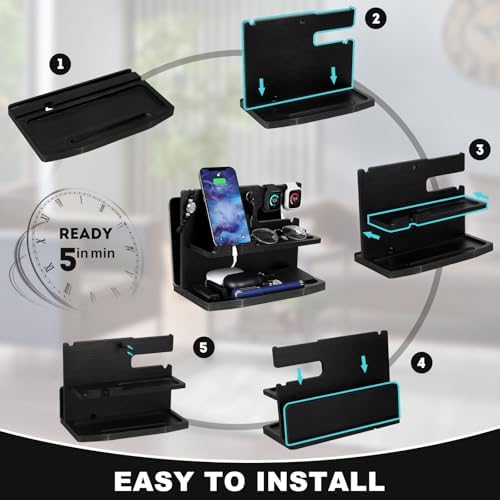 Premium 3-in-1 Wooden Charging Stand for i Phone 16/15/14/13/12 & Apple Watch – Ultimate Nightstand Organizer for Men – Ideal Gift for Dad, Husband, Boyfriend, or Son – Enhanced Speed & Compatibility with Air Pods – Perfect for Father’s Day, Anniversaries & Holidays – Stylish & Functional i Phone Charger Station for All Apple Devices – A Must-Have Tech Accessory for the Modern Man – Elevate Your Gifting with This Unique Natural Wood Design – Effortlessly Charge Your i Phone, Apple Watch, and Air Pods in One Sleek Station – Standby Mode Convenience Meets Aesthetic Appeal – Perfect for Home or Office Use – Impress Your Loved Ones with a Thoughtful and Practical Gift that Combines Style and Utility – The Go-To Choice for Apple Enthusiasts Seeking Quality & Performance in Charging Solutions.