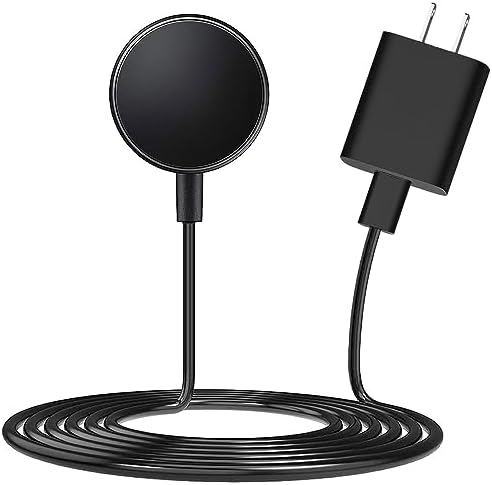 Magnetic Fast Charging Adapter for Samsung Galaxy Watches – 3.3 FT Cable for Galaxy Watch 6/7/Ultra, Classic & Active Models – Reliable, Portable Charger with Enhanced Compatibility & Secure Attachment for Effortless Power Management