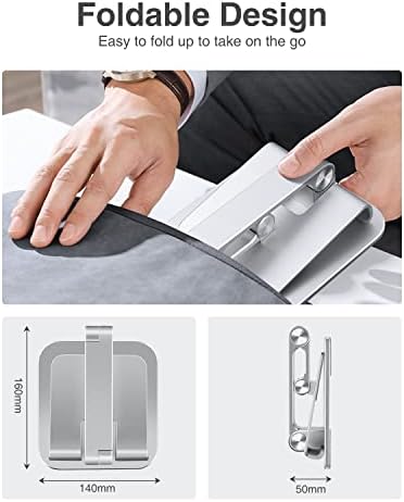 Revolutionize Your Workspace with the elitehood Aluminum i Pad Stand – Ultra-Stable, Adjustable Tablet Holder for Home & Office, Compatible with i Pad Pro 12.9, i Pad Air, Mini 6/5/4/3 in Sleek Black – Enhance Comfort & Productivity Effortlessly