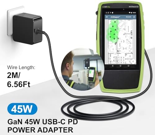 45 W USB-C Power Adapter for Maximum Efficiency – Fast-Charging Solution for Samsung Galaxy Chromebook Go, T-Mobile 5 G Gateway & Pioneer DJ Controllers – Lightweight, Durable Charger with Enhanced Safety Features for On-the-Go Professionals