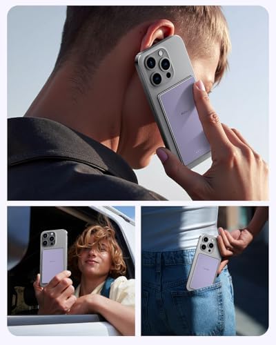 Ultra-Slim 5000 m Ah Mag Safe Power Bank – Effortlessly Charge Your i Phone 16/15/14/13/12 Series with Lightweight Magnetic Wireless Charger – Fast 20 W USB-C & 7.5 W Wireless Charging – Safe, Stylish, and Perfect Travel Companion for On-the-Go Power Solutions