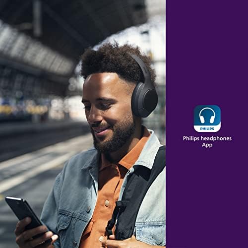 Immerse Yourself in Premium Sound with Philips H8506 Over-Ear Bluetooth Headphones | Unmatched Noise Cancellation & 60-Hour Battery Life | Ultra-Lightweight Comfort with Plush Ear Cushions | Dual Device Connectivity for Seamless Listening | Hi-Res Audio Quality in Sleek Black Finish | Perfect for Audiophiles and Everyday Use