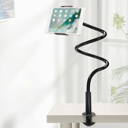 Phone Holder,gooseneck Phone Holder,360° Rotate Support Rod One-Hand Adjustable Cell Phone Holder,for Desk Headboard Nightstand. (White) – Enhanced Compatibility and Speed