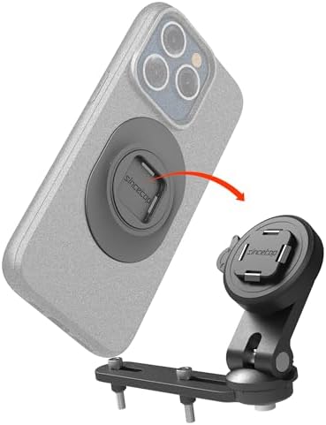 sincetop Quad Series Phone Holder for Bikes & Motorcycles – Premium Aluminum Handlebar Mount with Quick Lock Mechanism – Universal Fit for Mountain, Road, E-Bikes & Scooters – Securely Accommodates All Phone Sizes for Seamless Navigation and Hands-Free Experience