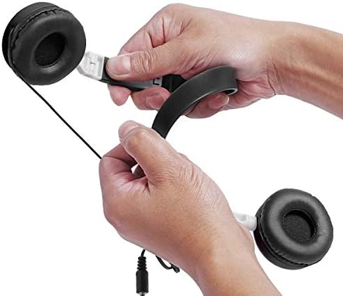 Elevate Educational Engagement with 10-Pack Colorful Classroom Headphones for Kids – Foldable, Lightweight, and Device-Compatible – Ideal for Schools, Libraries, and Interactive Learning Environments – Durable Multi-Color Headsets for Enhanced Focus and Fun
