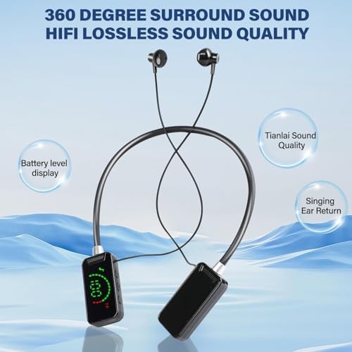 High-Fidelity Wireless Sound Card Earphones for Creators – Advanced Noise-Cancelling Bluetooth Headphones with Quick Pairing for Live Streaming and Music Production – Ergonomically Designed for Comfort in Extended Use and Enhanced Audio Performance