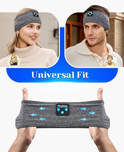 Ergonomic Bluetooth Sleep Headphones: Wireless Sports Headband with Hi-Fi Stereo Sound for Ultimate ASMR Relaxation – Lightweight, Cozy Audio Solution for Men and Women, Perfect for Meditation and Restful Sleep