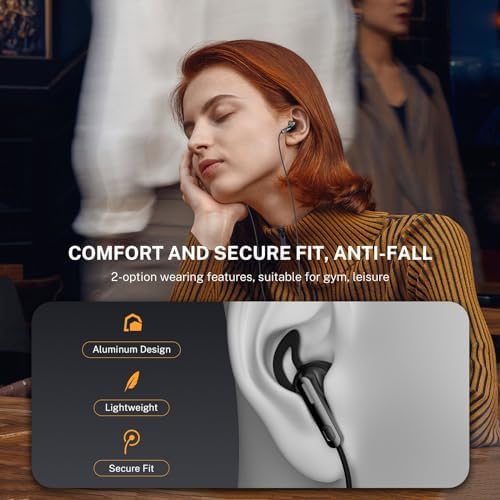 USB C Wired Earbuds for i Phone 15/15 Pro/16 Pro Max & Galaxy S24 Ultra – Premium Noise Isolation Headphones with Microphone for Crystal-Clear Calls and Immersive Sound Quality – Ergonomic In-Ear Design for Ultimate Comfort – Durable, High-Performance USB C Earphones for Everyday Use