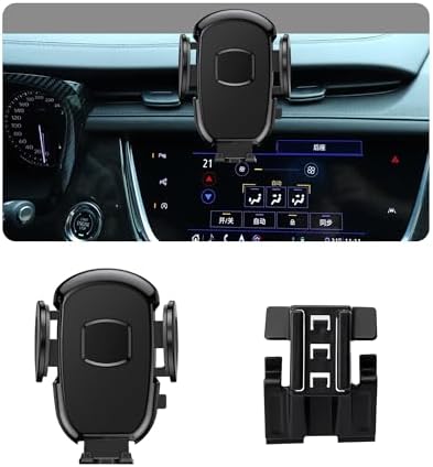 Car Phone Holder Fits for 2017-2025 Cadillac XT5 and 2020-2025 XT6,Car Phone Mount Snugly fit Navigation Bracket Air Vent, Fits 4.7-7 inch Phones,360° Rotable, Easy to Install – Enhanced Compatibility and Speed