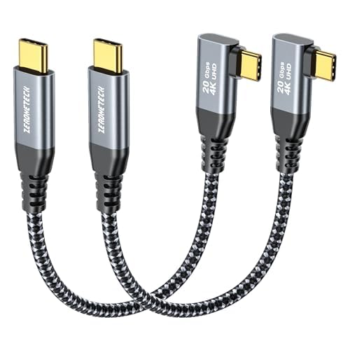 Long USB C Monitor Cable 10FT, 4K@60Hz Video Output 100W PD Charging, 20Gbps Data Transfer, Long USB C 3.2 Gen 2×2 Cable for MacBook, iPad, Dell, LG, ARZOPA, KYY for Portable Monitor – Enhanced Compatibility and Speed