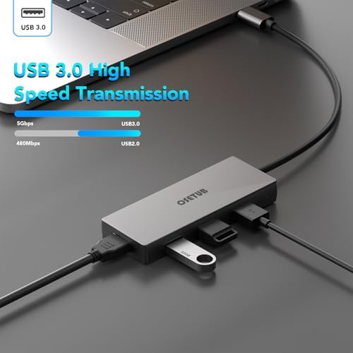 Revolutionary 8-in-1 USB-C Hub with M.2 NVMe/SATA SSD Enclosure – Experience Blazing 10 Gbps Data Transfer, Crystal-Clear 4 K HDMI Output, and Robust 100 W Power Delivery – Ultimate Connectivity Solution for XPS Users and Tech Savvy Professionals