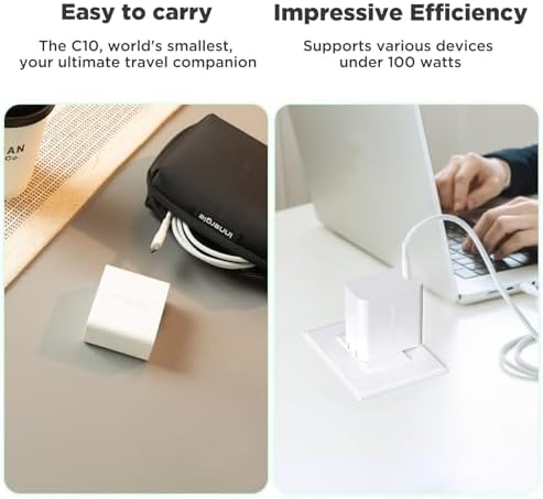 Experience Unmatched Charging Efficiency with Innergie SE3 30 W USB-C Fast Charger – Versatile Power Adapter for i Phone 16, Samsung S24, Mac Book Air & More – Advanced SFC 2.0, PD 3.0, QC 4+ Compatibility with Safety Features for Optimal Device Protection – Compact & Portable Design for On-the-Go Power Solutions – Elevate Your Charging Experience Today!