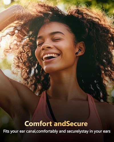 Discover Premium Bluetooth 5.3 Wireless Earbuds – 40 Hours of Playtime, IPX7 Waterproof for Active Lifestyles, High-Fidelity Sound with Built-in Microphone for Effortless Calling – Stylish White Finish for Ultimate Comfort and Versatility