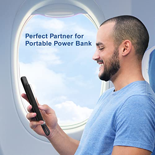 Ultra-Fast 5.5-Inch USB C Cable for Efficient Charging & Data Transfer | 10 Gbps Speed | Perfect for Samsung Galaxy S23/S22, i Phone 15 Series & Mac Book Air/Pro | Compact Design for Travel & Everyday Use | Durable & Reliable Performance with Quick Charge 3.0 Technology