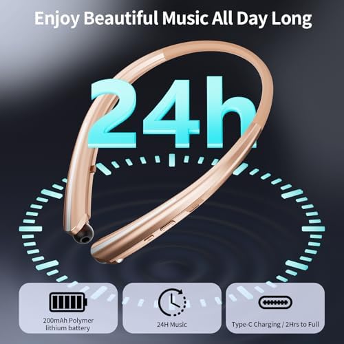 ZIQOPGD Advanced Bluetooth Neckband Earbuds – IPX5 Sweatproof Wireless Headphones with Superior Noise Cancellation & Integrated Microphone for Enhanced Comfort and Universal Compatibility with i Phone, Android, Samsung & PC – Ideal for Fitness Enthusiasts and Seamless Hands-Free Communication