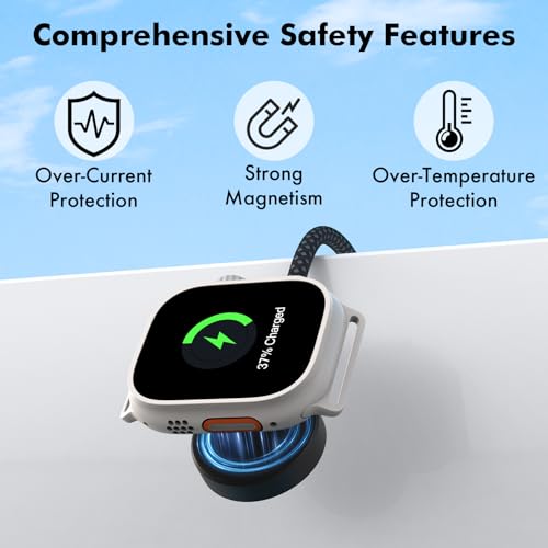 Optimize Your Charging Experience with the 4 in 1 Multi Charging Cable – 100 W Fast USB-C Charger Compatible with Apple Watch, i Phone 16/15/14/13, and Samsung Devices – Lightweight, Tangle-Free Design Ideal for Home, Office, and Travel – Durable Performance for All Your Gadget Needs