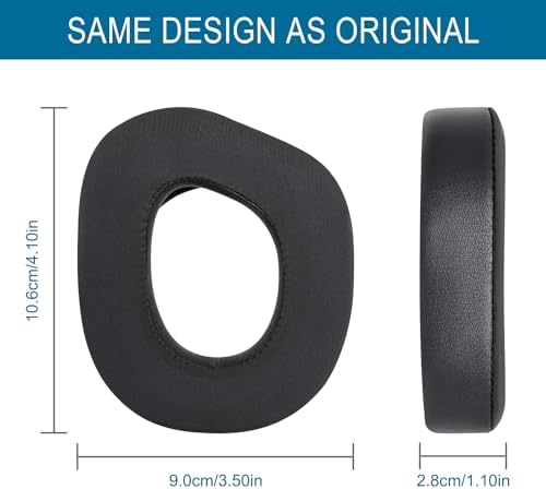 Enhance Your Gaming Comfort with GVOEARS Premium Cooling Gel Ear Pads for Turtle Beach Stealth 700 Gen 2 & MAX – Ice Silk Fabric Cushions for Optimal Sound Isolation and Breathability – Black Replacement Earpads for Extended Playtime and Unmatched Performance