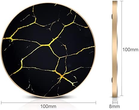 Omio Marble Wireless Fast Charging Pad – Luxurious Qi Charger for i Phone 16 Pro Max/15/14/13 & Galaxy Z Flip 6/Z Fold 6/S24 Ultra/S23 – Ultra-Fast Power Delivery with Sophisticated Marble Finish, Universal Compatibility for All Qi-Enabled Devices – Elevate Your Charging Experience Today