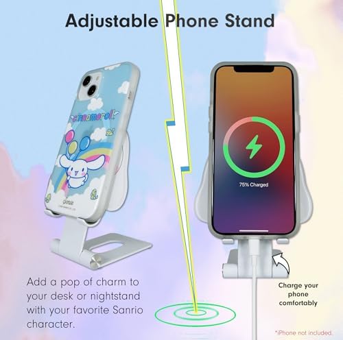 Sonix x Sanrio Character Phone Stand | Adjustable Cell Phone Holder, Desk Stand, Dock | Hello Kitty Classic – Enhanced Compatibility and Speed